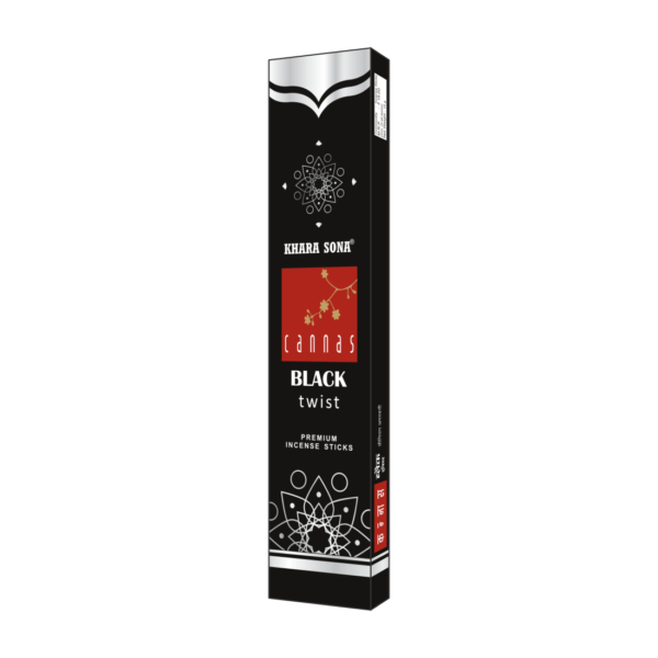 Cannas Black Twist Premium Incense Sticks (15 Gram)