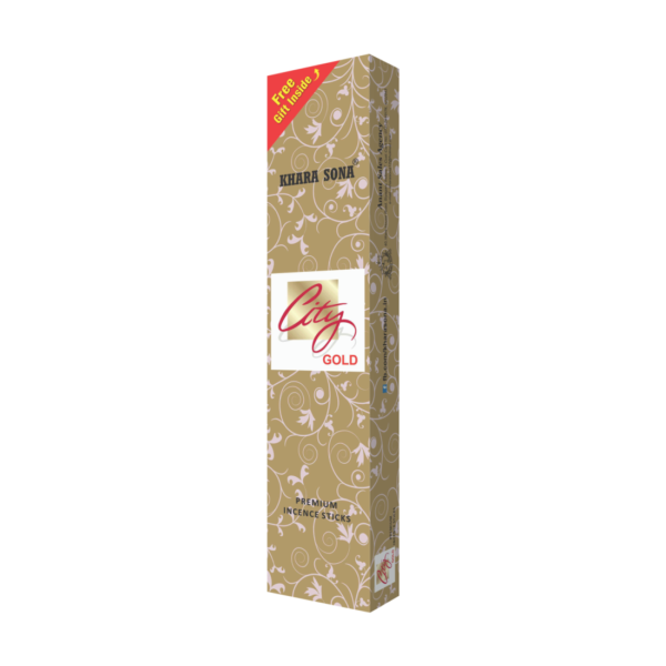 City Gold Premium Incense Sticks (100 Gram)