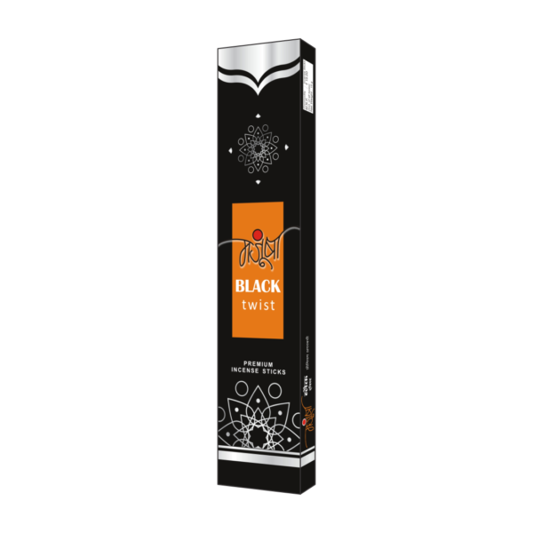 Manjusha Black Twist Premium Incense Sticks (15 Gram)