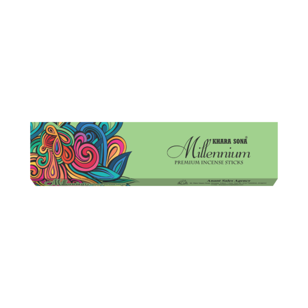 Millennium Green Premium Incense Sticks (15 Gram)