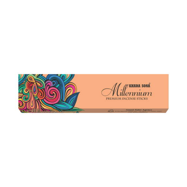 Millennium Orange Premium Incense Sticks (15 Gram)