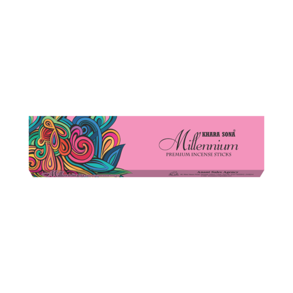 Millennium Pink Premium Incense Sticks (15 Gram)