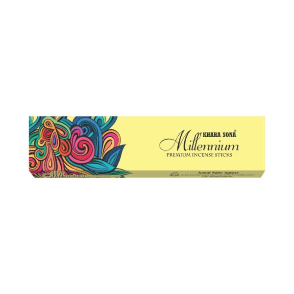 Millennium Yellow Premium Incense Sticks (15 Gram)