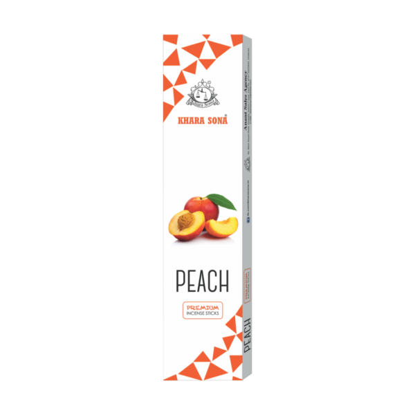 Peach Premium Incense Sticks (15 Gram)