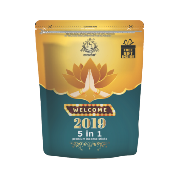 Welcome 5 in 1 Premium Incense Sticks (400 Gram)