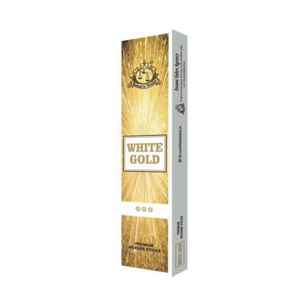 White Gold Premium Incense Sticks (15 Gram)