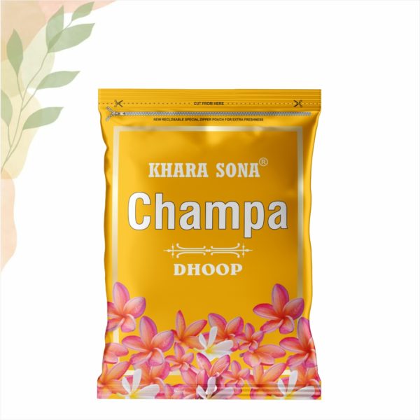 Champa Wet Dhoop Zipper (20 Sticks)