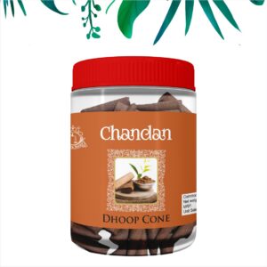 Chandan Dhoop Cone Jar (100 g)