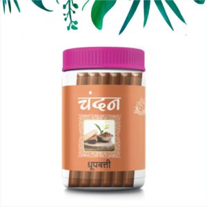 Chandan Premium Dhoop Stick Jar (110 g)