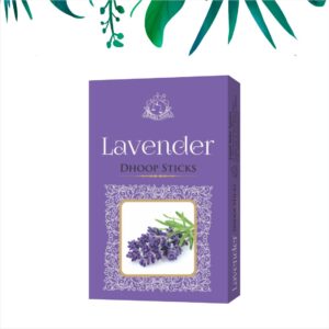 Lavender Dhoop Stick Box (10 Sticks)