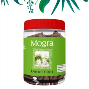 Mogra Dhoop Cone Jar (100 g)