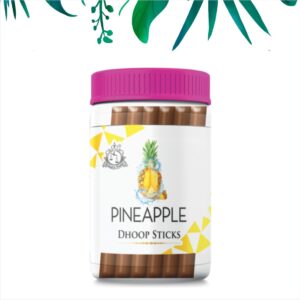 Pineapple Premium Dhoop Stick Jar (110 g)