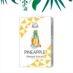 Pineapple Dhoop Stick Box (10 Sticks)