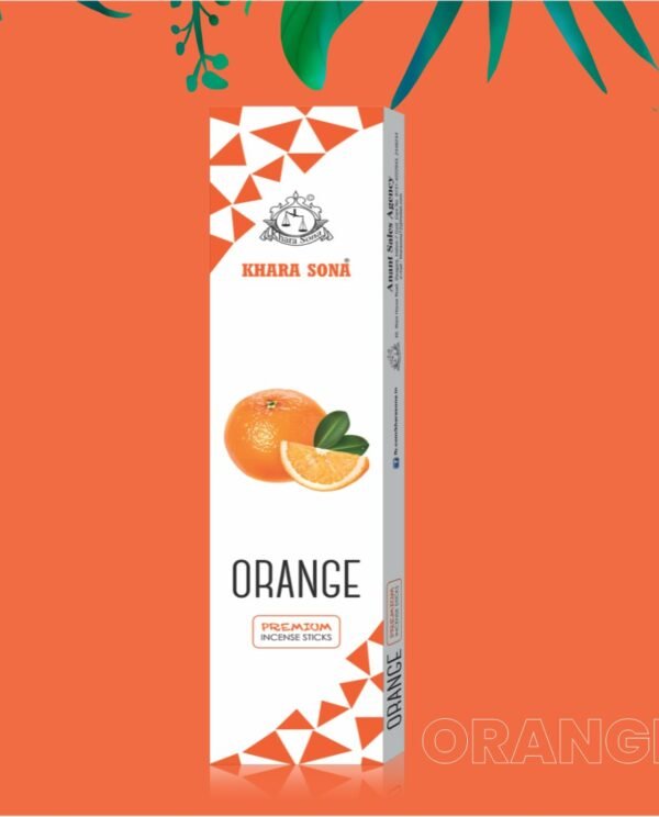 Orange Premium Incense Sticks - 15g