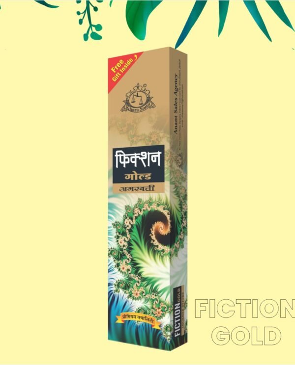 Fiction Gold Premium Incense Sticks - 100g