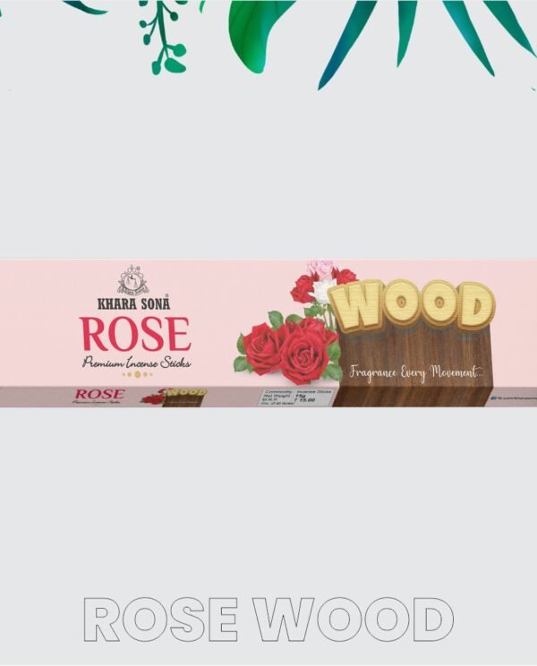 Rose Wood Premium Incense Sticks - 15g