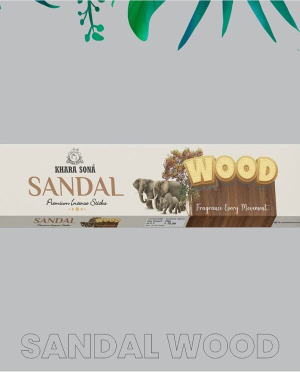 Sandal Wood Premium Incense Sticks - 15g