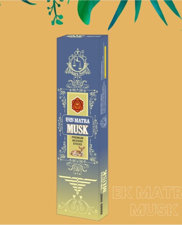 Ek Matra Musk Premium Incense Sticks - 70g