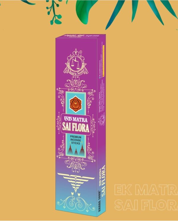 Ek Matra Sai Flora Premium Incense Sticks - 70g