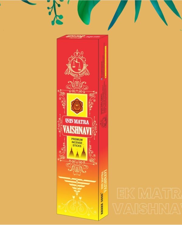 Ek Matra Vaishnavi Premium Incense Sticks - 70g