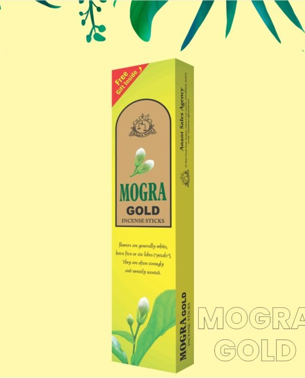 Mogra Gold Premium Incense Sticks - 100g